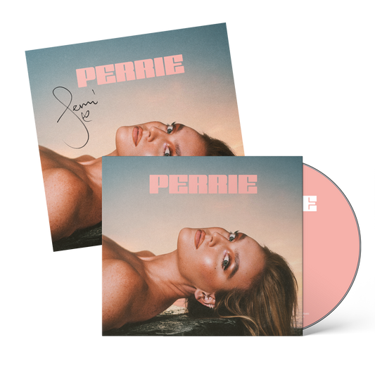 Perrie - CD packshot + signed insert