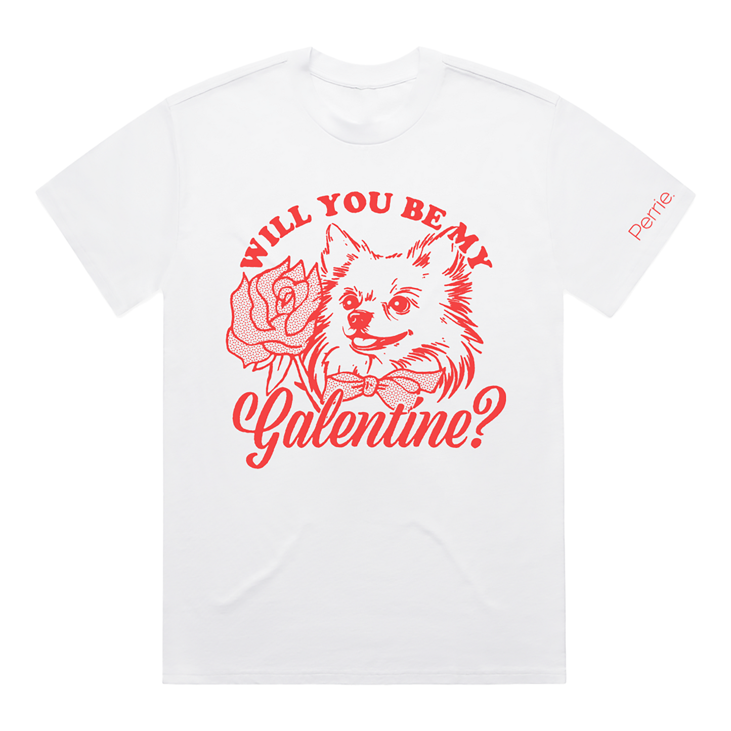 Galentine's with Hatchi | White T-Shirt