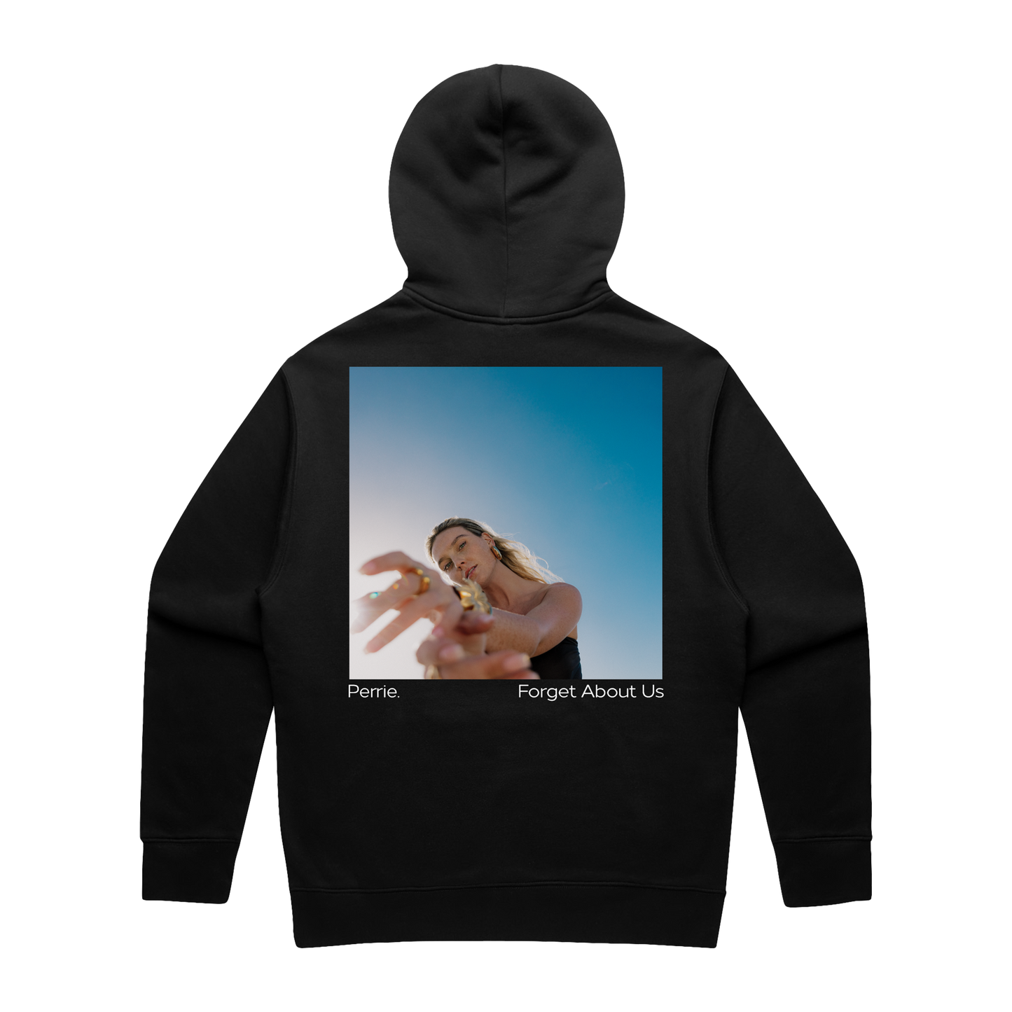 Forget About Us | Black Hoodie