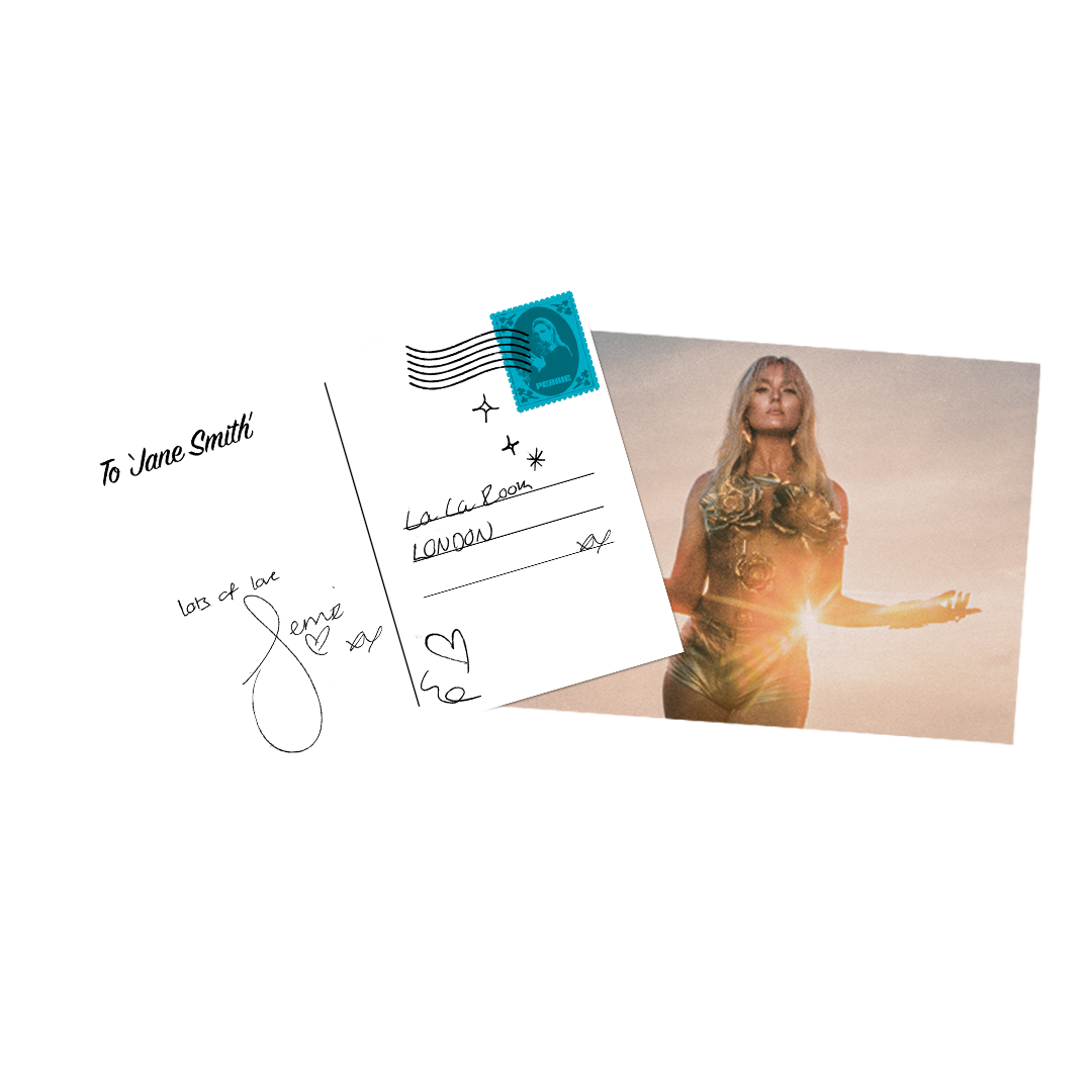 Perrie | Signed CD + Personalised Post Card