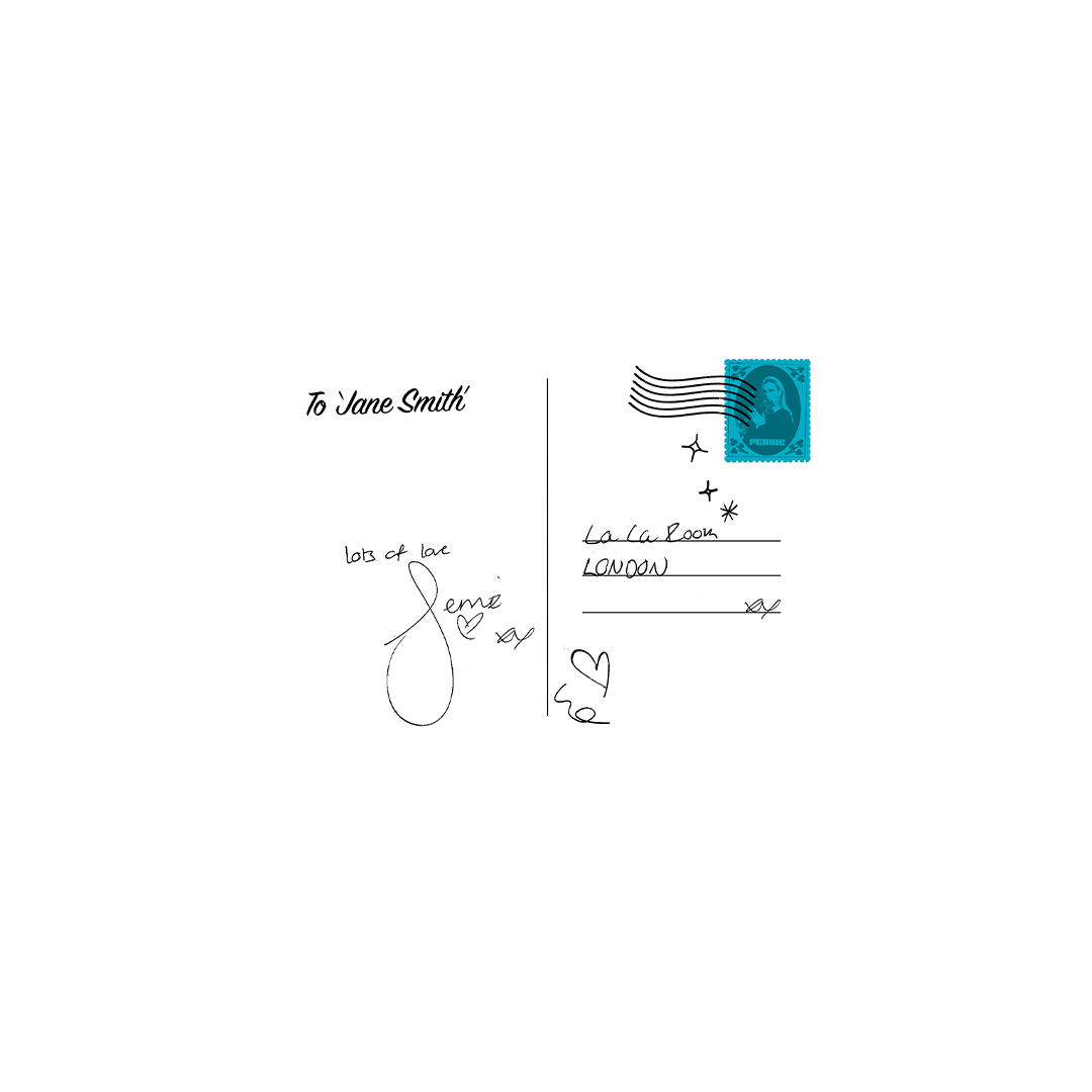Perrie | Signed CD + Personalised Post Card
