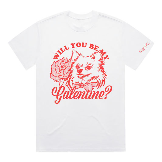 Galentine's with Hatchi | White T-Shirt