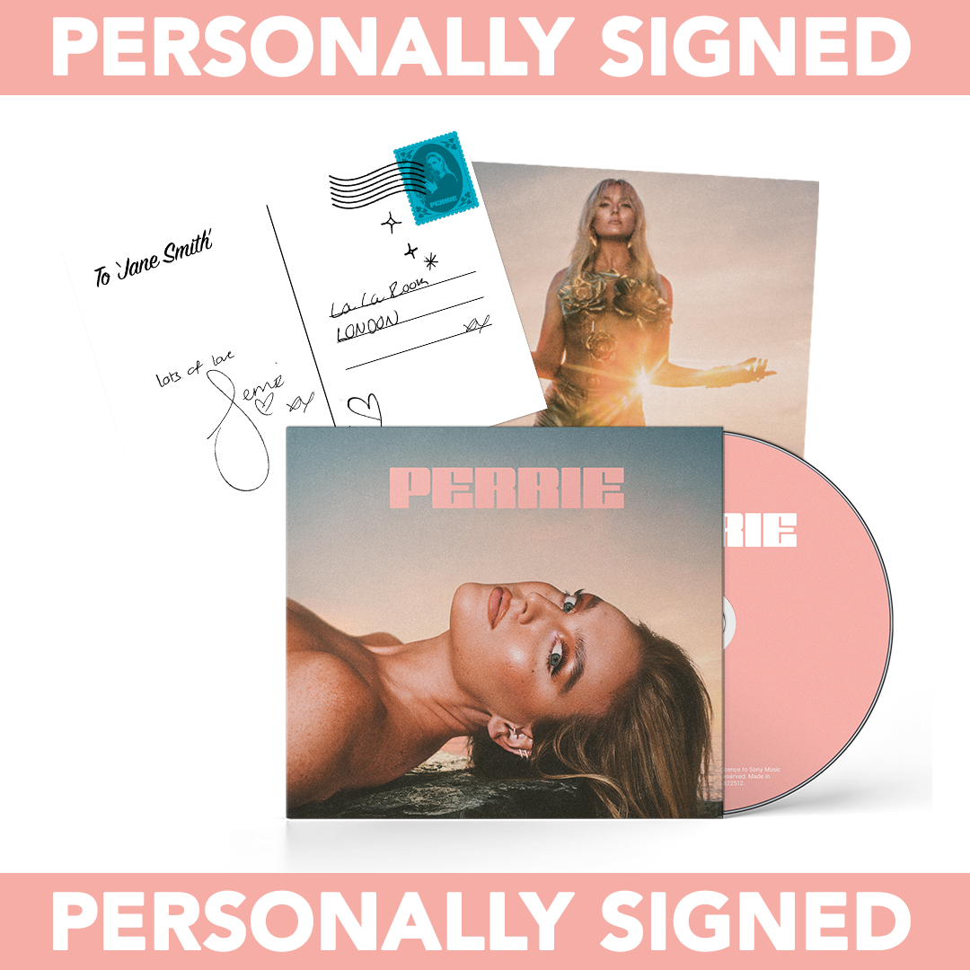 Perrie | Signed CD + Personalised Post Card